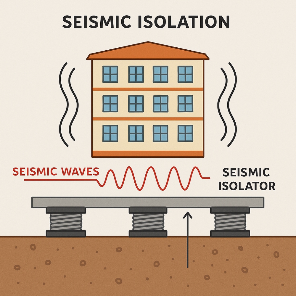 Sismik İzolatörler Nedir? Nasıl Çalışır? Sismik İzolatörler Nedir? Nasıl Çalışır?